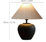 Lampe de chevet en terre cuite - Vignette | Aura Douce 