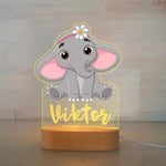 Lampe de chevet enfants personnalisé - Vignette | Aura Douce 