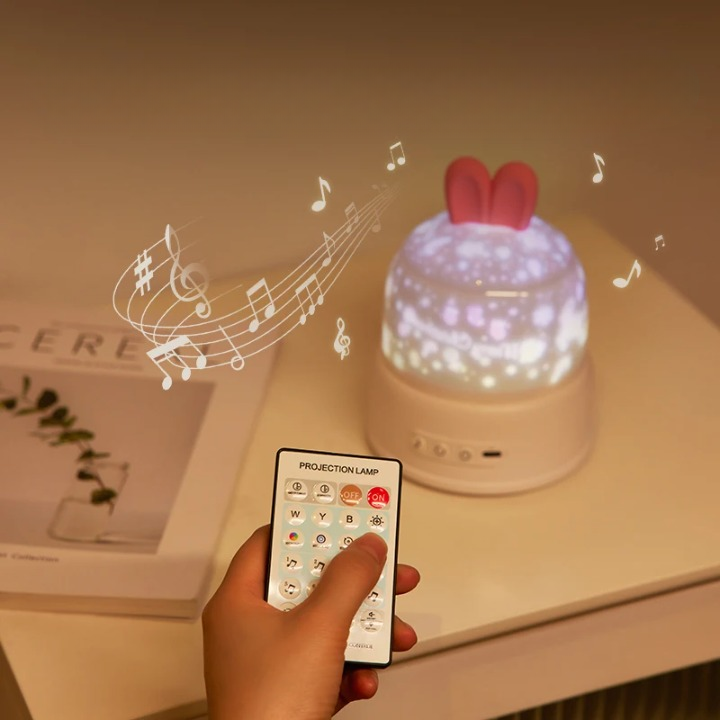 Avec sa télécommande 