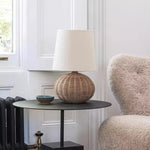 Lampe de chevet fibre naturelle - Vignette | Aura Douce 