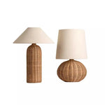 Lampe de chevet fibre naturelle - Vignette | Aura Douce 