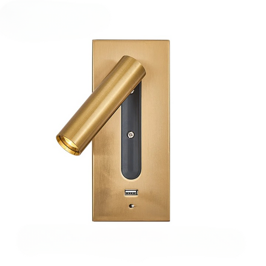 Lampe de chevet à fixer sur tête de lit