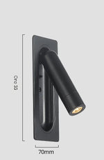 Lampe de chevet à fixer sur tête de lit - Vignette | Aura Douce 