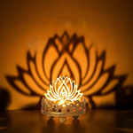 Lampe de chevet fleur de lotus - Vignette | Aura Douce 