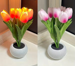 Lampe de chevet fleurs - Vignette | Aura Douce 