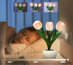 Lampe de chevet fleurs - Vignette | Aura Douce 