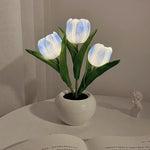 Lampe de chevet fleurs - Vignette | Aura Douce 