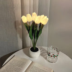 Lampe de chevet fleurs - Vignette | Aura Douce 