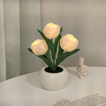 Lampe de chevet fleurs - Vignette | Aura Douce 