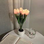 Lampe de chevet fleurs - Vignette | Aura Douce 