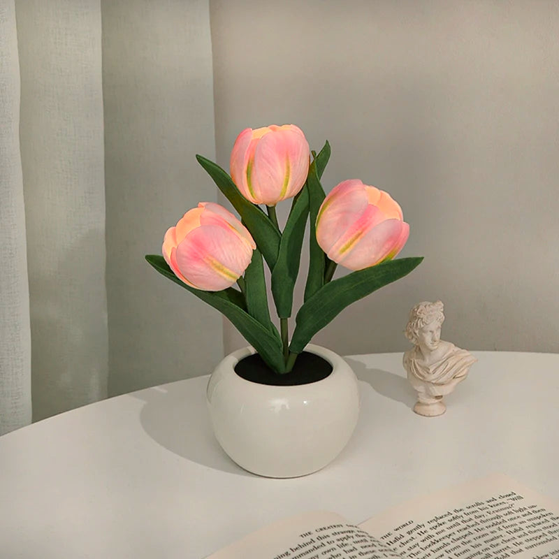 3 Tulipe rose 