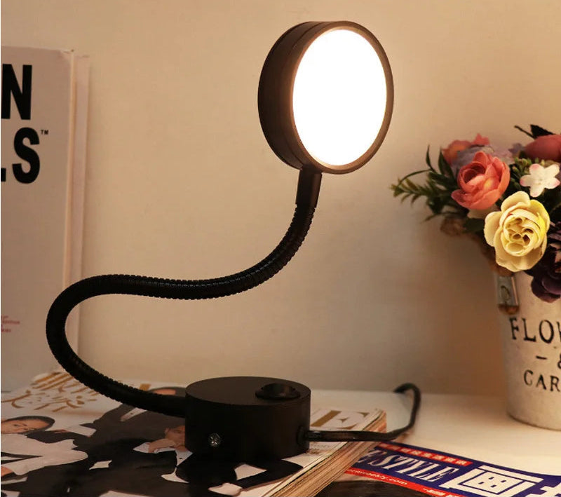 Lampe de chevet flexible
