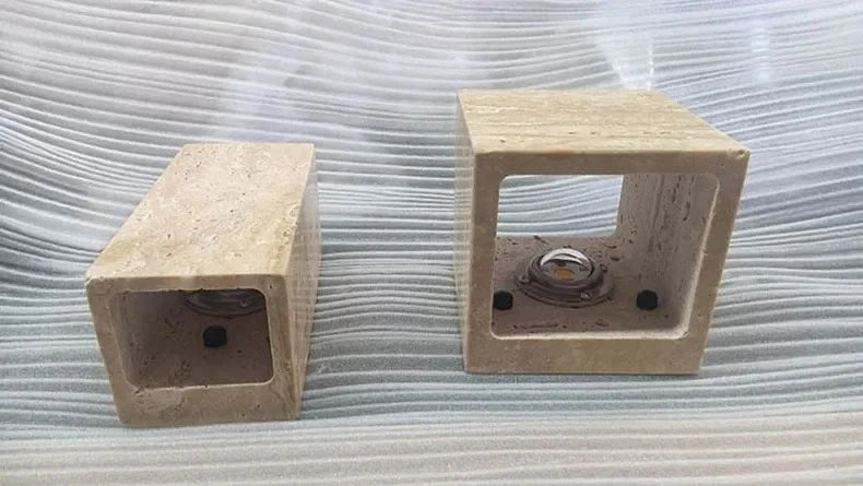 Lampe de chevet geometrique