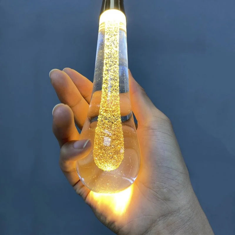 Lampe de chevet goutte