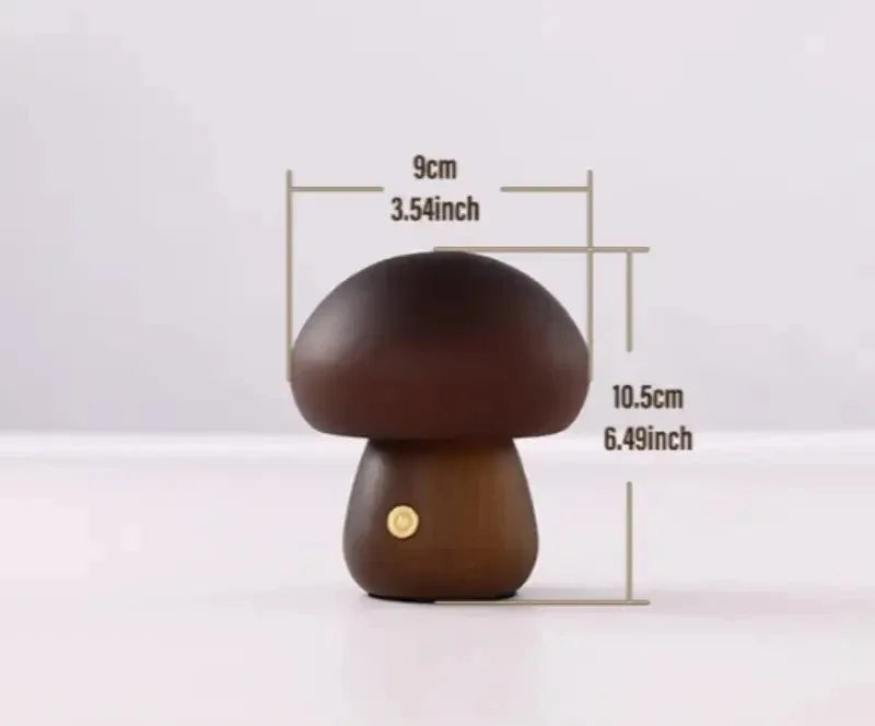 Petit champignon foncé 