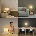 Lampe de chevet grise - Vignette | Aura Douce 
