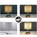 Lampe de chevet grise - Vignette | Aura Douce 
