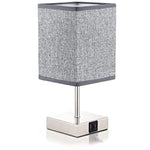 Lampe de chevet grise - Vignette | Aura Douce 