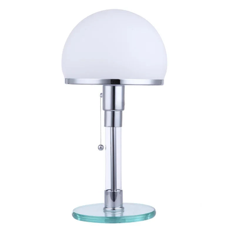 Lampe de chevet inox