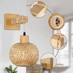 Lampe de chevet japandi - Vignette | Aura Douce 