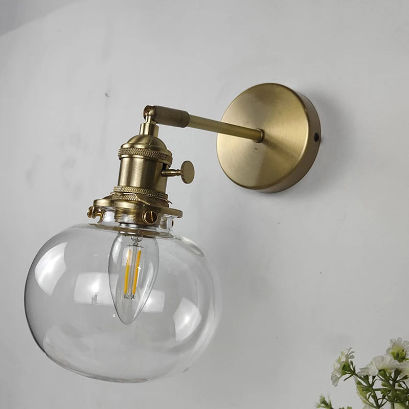 Lampe de chevet laiton ancienne