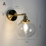 Lampe de chevet laiton ancienne - Vignette | Aura Douce 