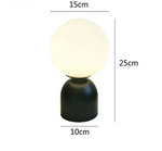 Lampe de chevet laiton et verre - Vignette | Aura Douce 