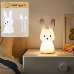 Lampe de chevet lapin - Vignette | Aura Douce 