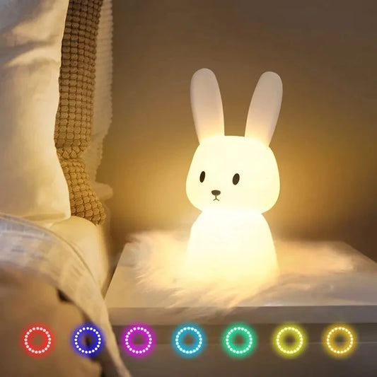 Lampe de chevet lapin