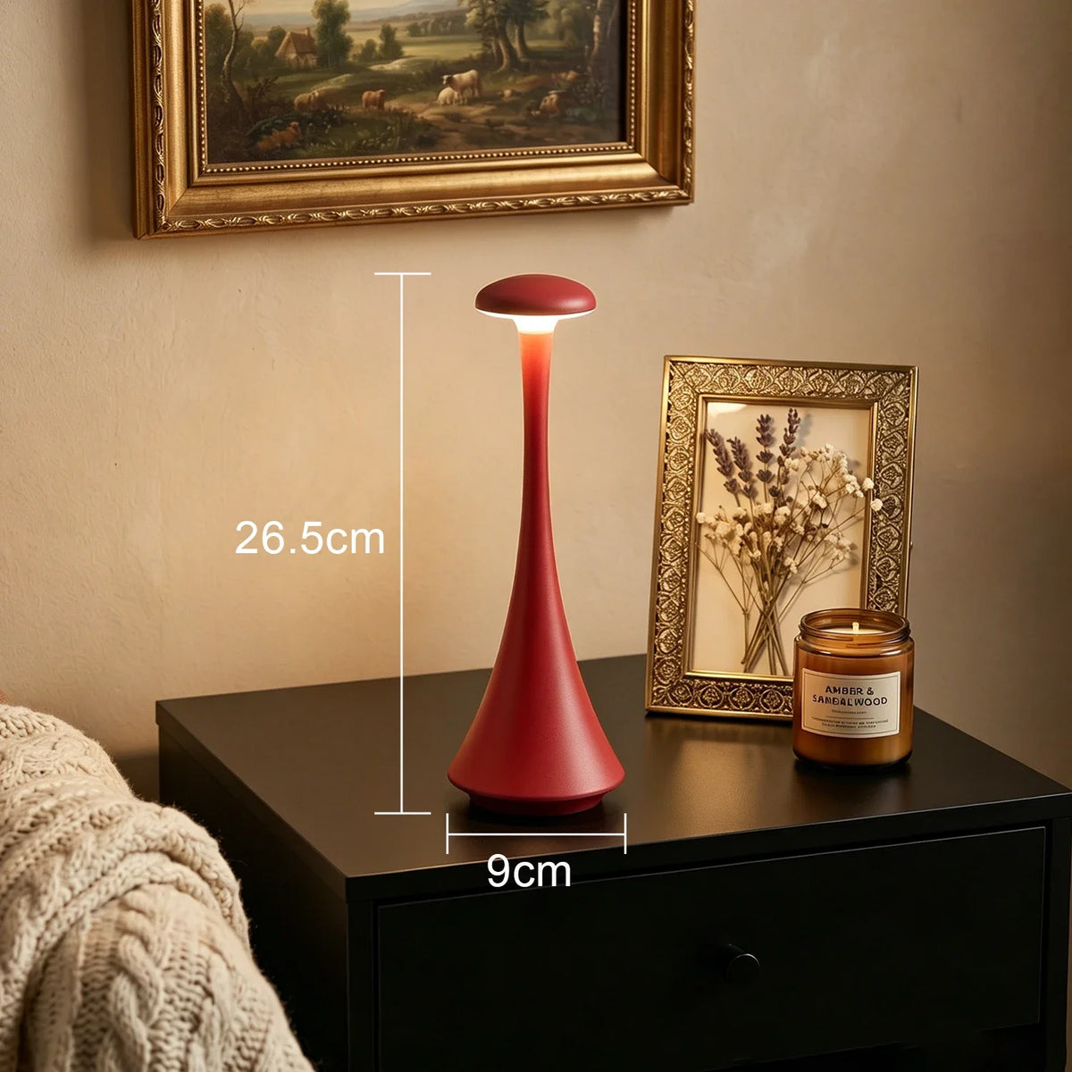 Lampe de chevet led rechargeable