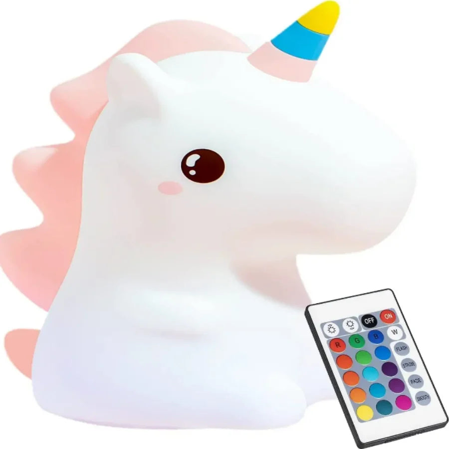 Lampe de chevet licorne