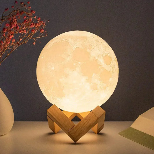Lampe de chevet lune