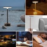 Lampe de chevet metal - Vignette | Aura Douce 