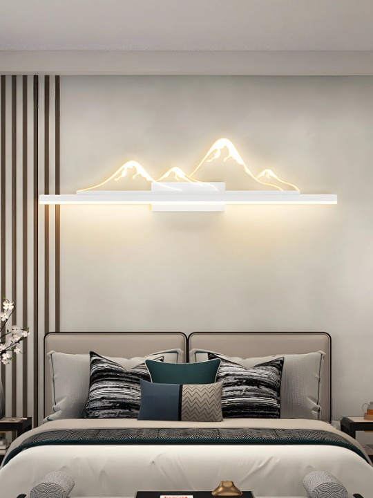 Lampe de chevet montagne