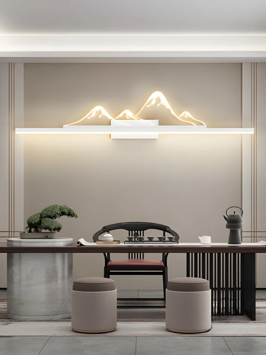 Lampe de chevet montagne