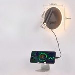 Lampe de chevet mural avec prise - Vignette | Aura Douce 