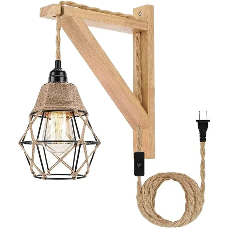 Lampe de chevet murale avec fil