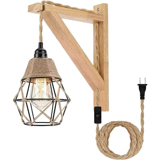 Lampe de chevet murale avec fil