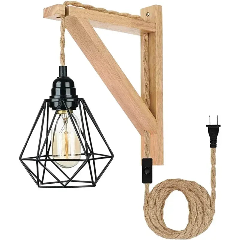 Lampe de chevet murale avec fil