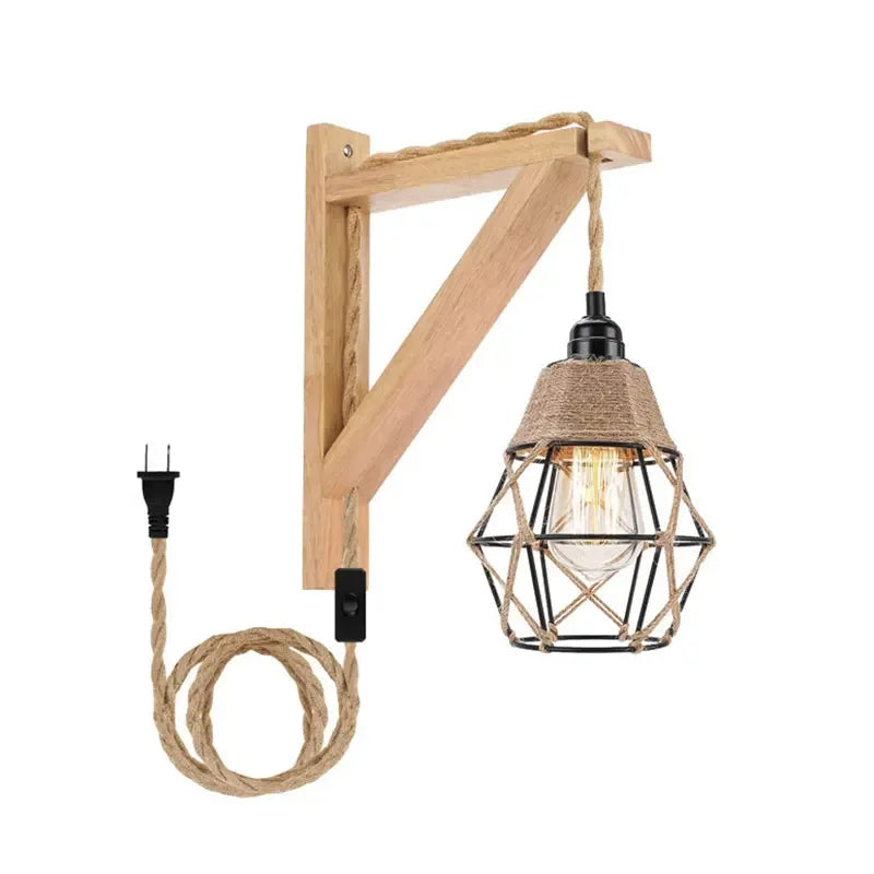 Lampe de chevet murale avec fil