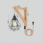 Lampe de chevet murale avec fil - Vignette | Aura Douce 