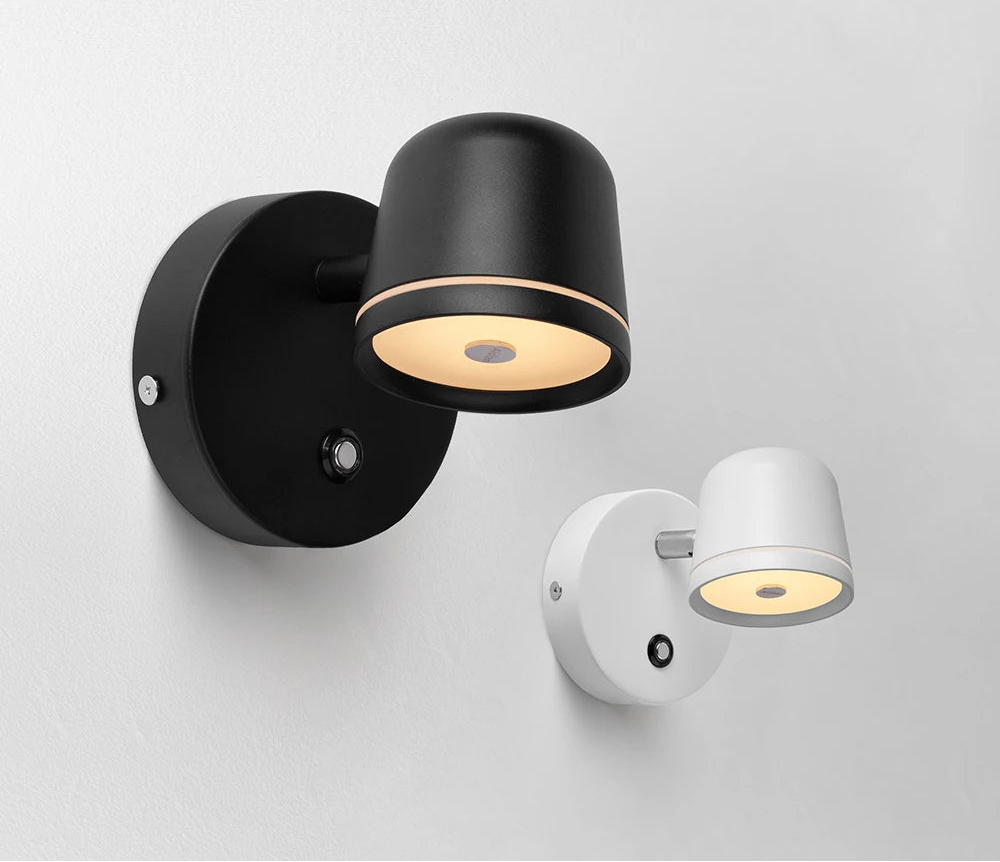 Lampe de chevet murale tactile