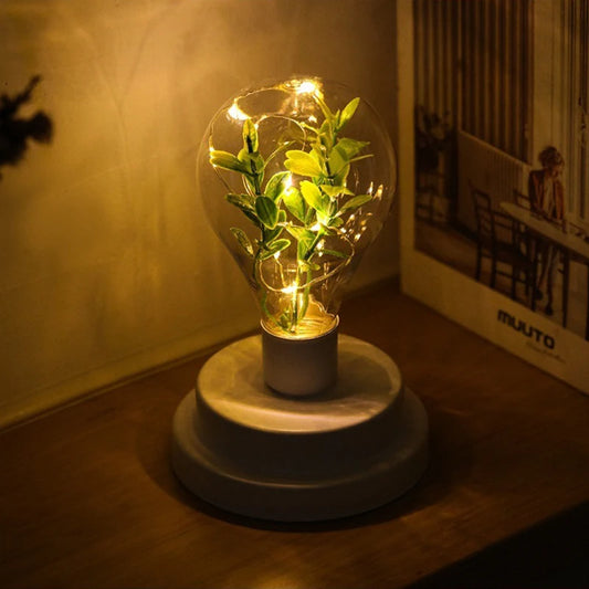 Lampe de chevet naturelle