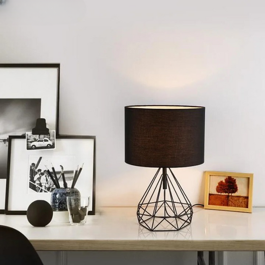Lampe de chevet noir