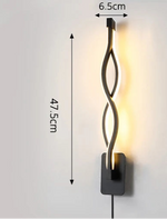 Lampe de chevet noir design - Vignette | Aura Douce 