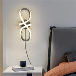 Lampe de chevet noir design - Vignette | Aura Douce 
