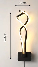 Lampe de chevet noir design - Vignette | Aura Douce 