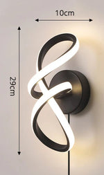 Lampe de chevet noir design - Vignette | Aura Douce 