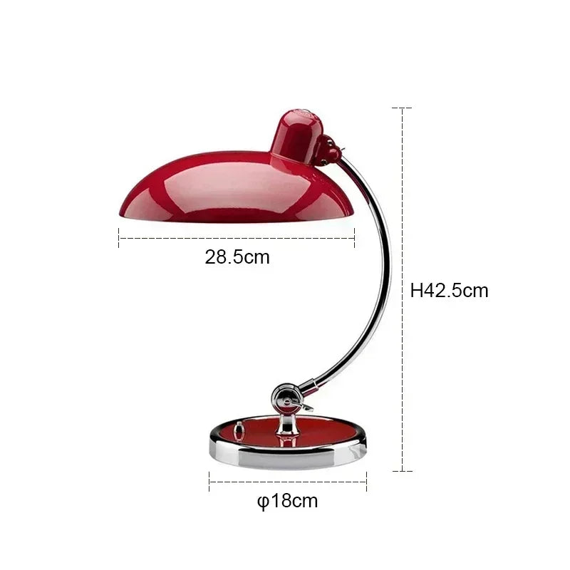 Lampe de chevet noir et argent