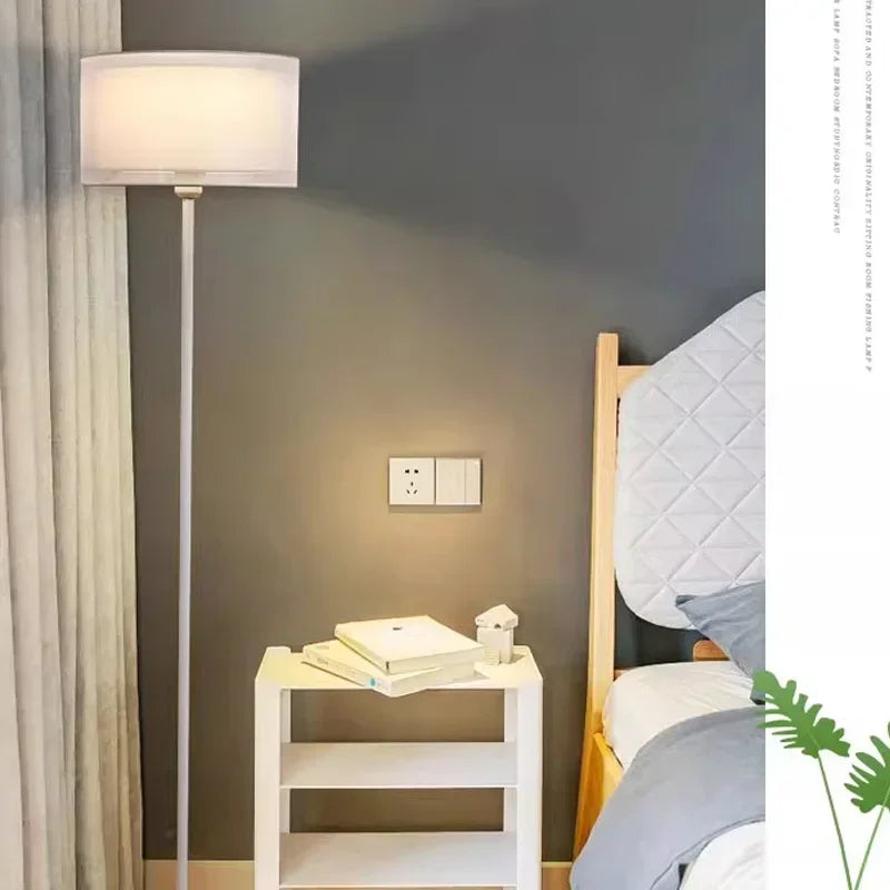 Lampe de chevet noir et blanc